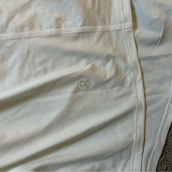 NWT Lululemon White Tie Back Tank - Picture 5 of 5